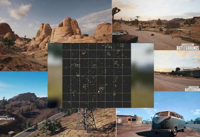 《绝地求生》沙漠地图全介绍, 这个地方不出好东西对不起这个名字