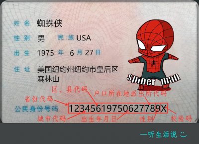 ​身份证号码的意思你知道吗？教你解读号码其中的含义