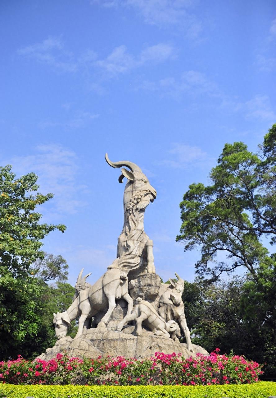 五羊石像堪称广州城市的第一标志,因此在海内外赢得“羊城”美誉