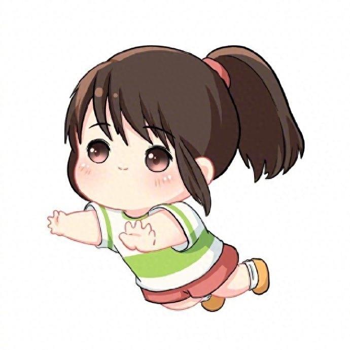 《千与千寻》人物系列漫画头像萌化了