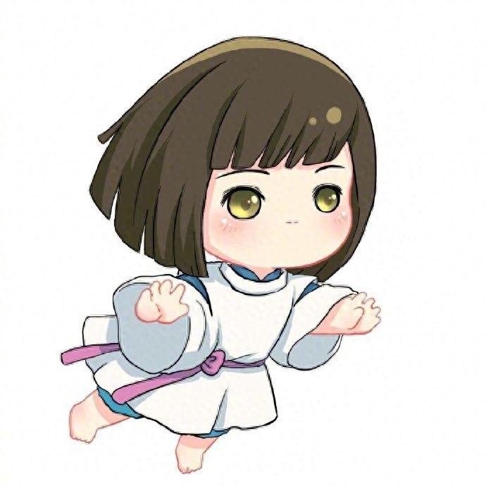 《千与千寻》人物系列漫画头像萌化了