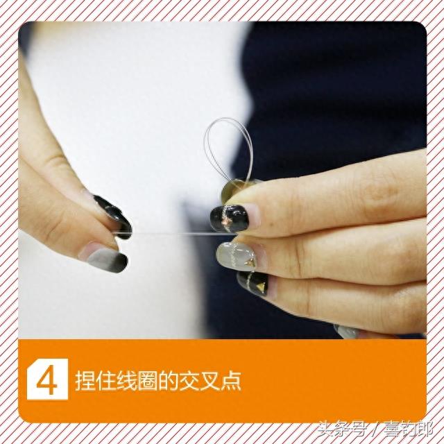 钓鱼新手也能一学就会的竿稍绑线的方法！