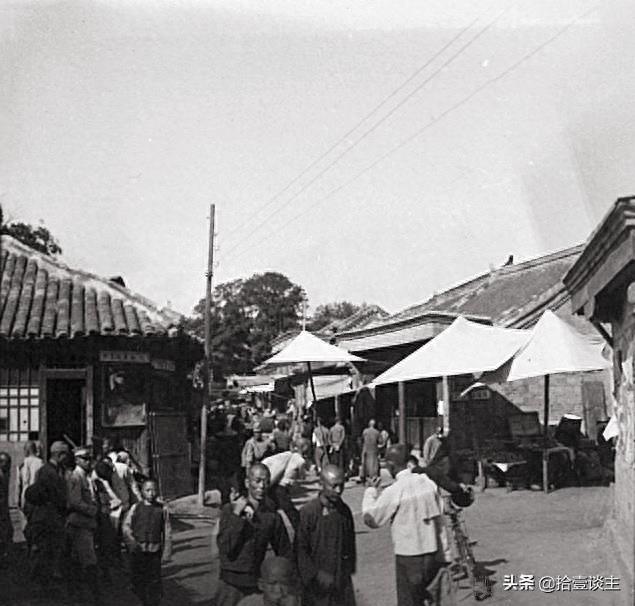 河北省易县,1940年的老照片,带你走进八十年前的千年古县