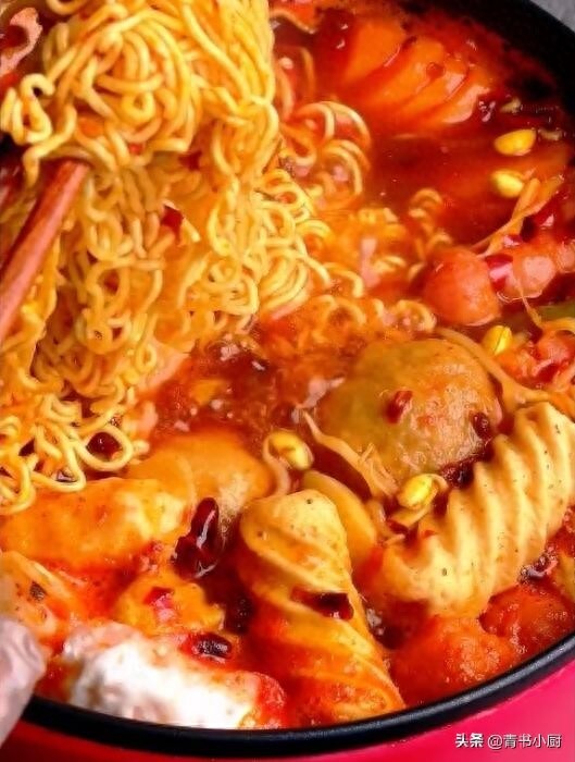 懒人部队火锅，不用水不用油，你一定可以学会的超简单美味美食