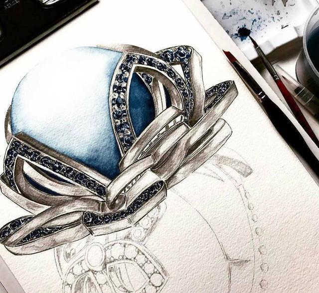 珠宝手绘金属（一张A3纸大小的珠宝）(10)