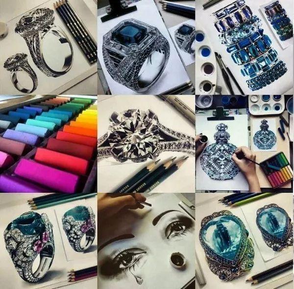 珠宝手绘金属（一张A3纸大小的珠宝）(14)