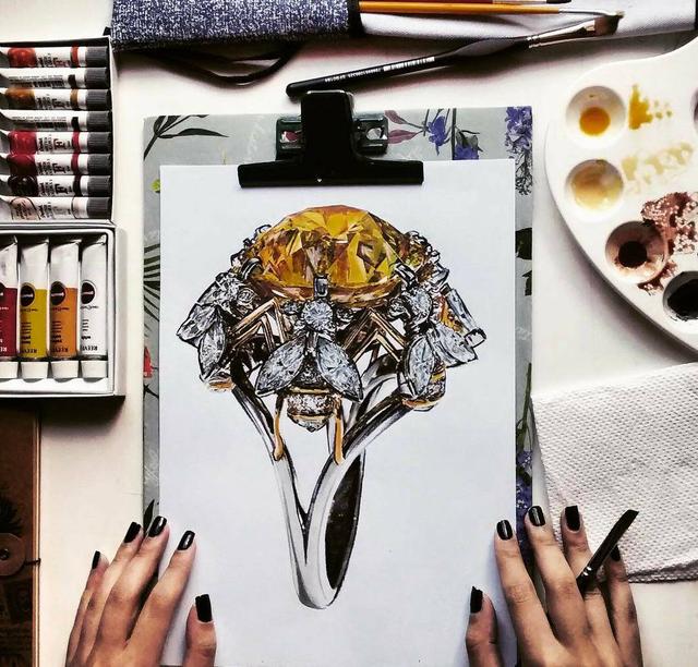 珠宝手绘金属（一张A3纸大小的珠宝）(20)