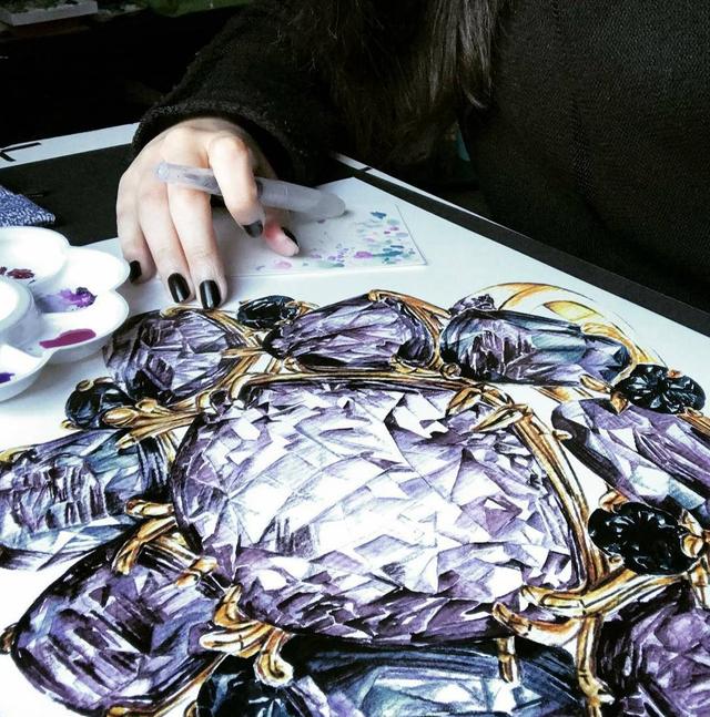 珠宝手绘金属（一张A3纸大小的珠宝）(13)