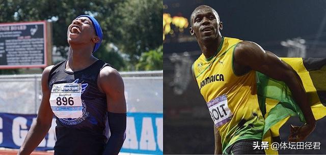 博尔特百米奇迹跑出9秒58（17岁美国高中生百米超风速破10秒）(8)