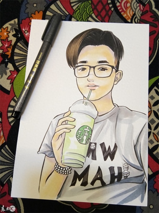 马克笔手绘，主要的步骤和要点，学会你也能画美美哒的动漫了！