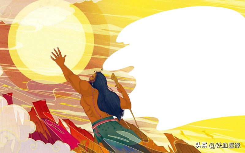 夸父追日的神话故事完整版(夸父追日的全文)