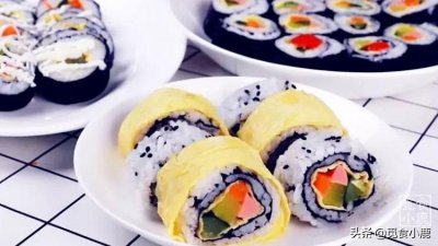 ​寿司做法不难，详细步骤分享给你，零基础的人也能学会，很美味