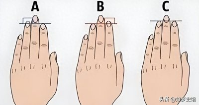 ​一个人的手指长度暴露了他的“本性”：食指越长的人，越＂女性化＂