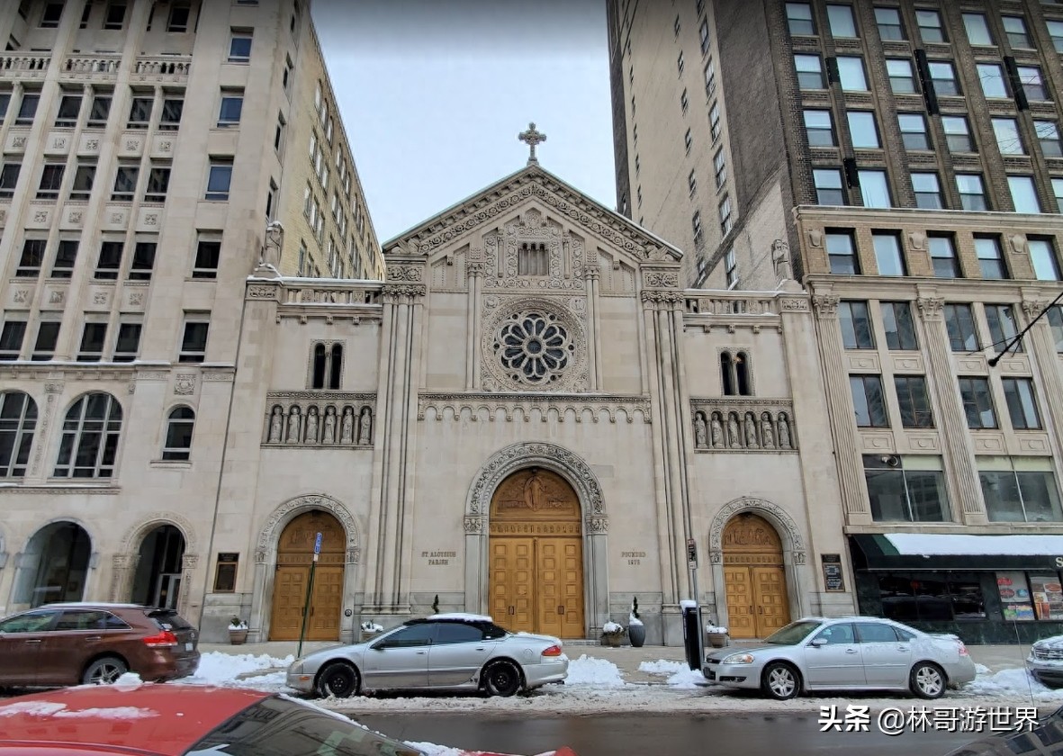 世界风光：美国-密歇根州-底特律