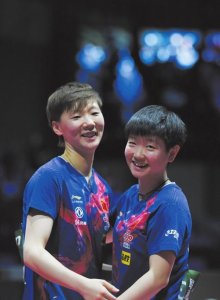 ​世乒赛再夺两金