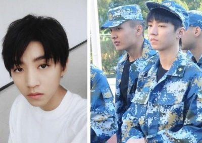 ​王俊凯军训晒黑 周冬雨关晓彤杨幂明星军训照曝光