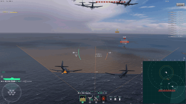 夜间超炫酷火箭弹齐射震撼（超视距火箭螺旋投弹）(2)