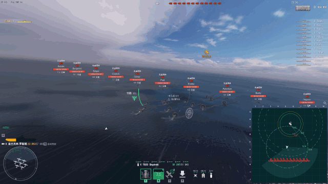 夜间超炫酷火箭弹齐射震撼（超视距火箭螺旋投弹）(3)