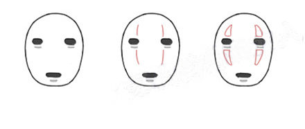 千与千寻无脸男简笔画(如何画千与千寻的简笔画)