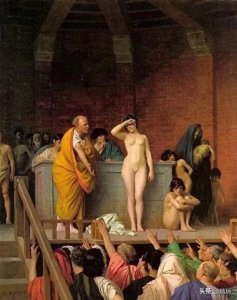 ​热罗姆《拍卖奴隶》油画深度解析