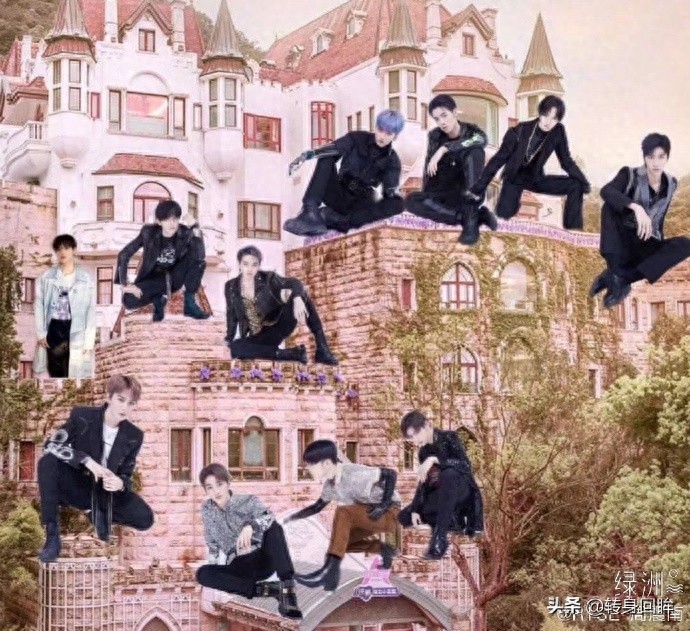 柠檬精上身！周震南绿洲P图带R1SE成员入住《创3》城堡