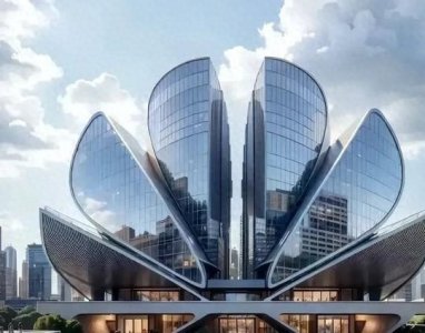 ​华为国际总部设计曝光：网友惊叹与调侃相伴