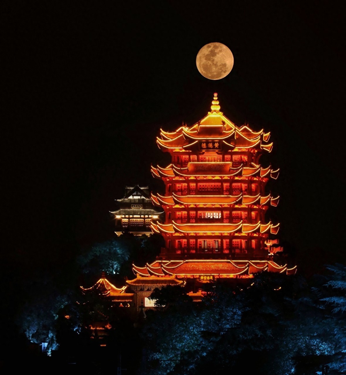 武汉三大名胜“黄鹤楼”高清图集赏