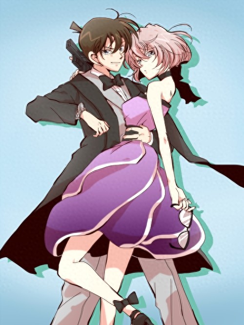 名侦探柯南的后宫！猛塞一口狗粮的动漫图集