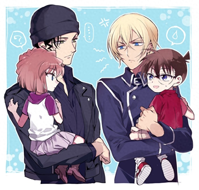 名侦探柯南的后宫！猛塞一口狗粮的动漫图集