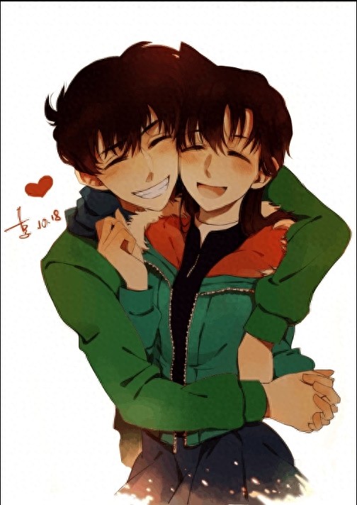 名侦探柯南的后宫！猛塞一口狗粮的动漫图集